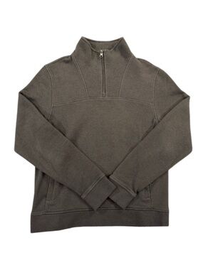 UNTUCKit Brown Quarter Zip
Pullover Sweater Men's
Medium